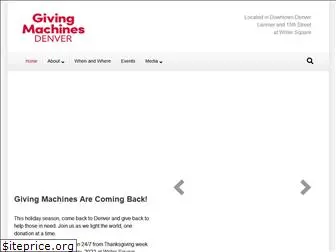 givingmachinesdenver.com