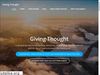 givingthought.org