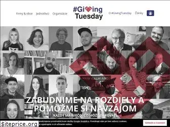 givingtuesday.sk