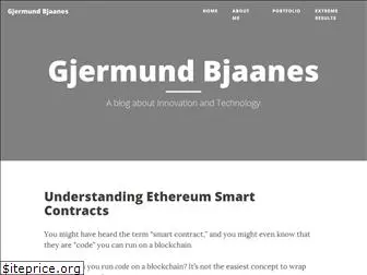 gjermundbjaanes.com