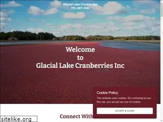 glaciallakecranberries.com