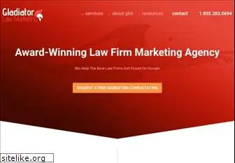 www.gladiatorlawmarketing.com