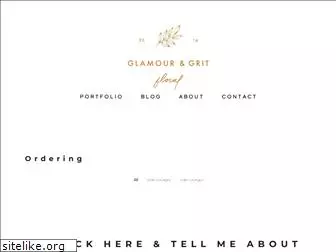 glamourandgritfloral.com