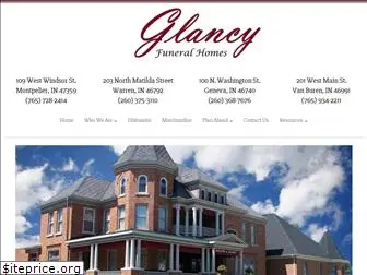 glancyfuneralhomes.com