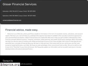 glaserfinancial.com