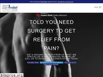 glaserpainrelief.com