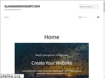 glassandwoodart.com