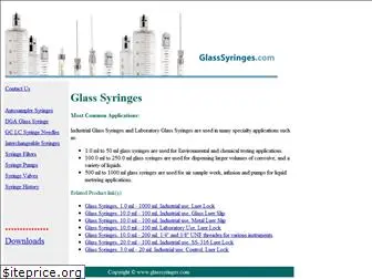 glasssyringes.com