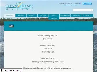 glennburneymarina.com