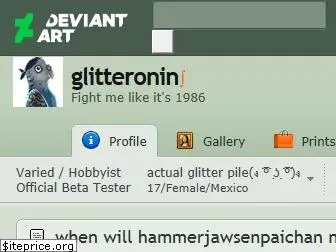 glitteronin.deviantart.com