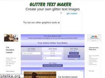 glittertextmaker.info