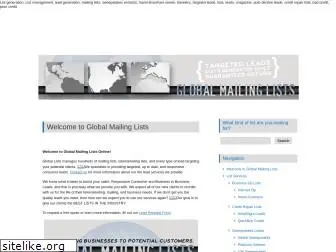 global-mailing-lists.com