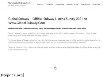 global-subwaylistens.com