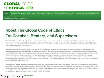 globalcodeofethics.org