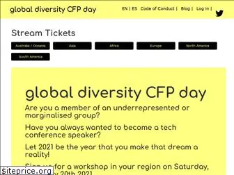 globaldiversitycfpday.com