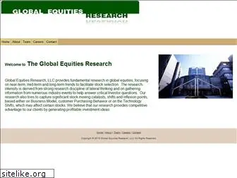 globalequitiesresearch.com