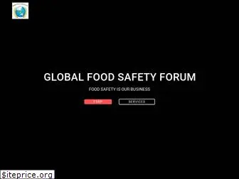 globalfoodsafetyforum.org