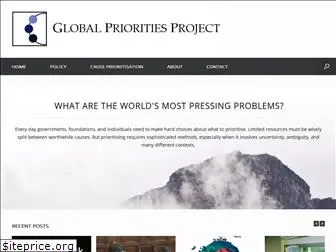 globalprioritiesproject.org