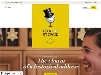 globeetcecilhotel.com