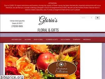 gloriasfloral.com