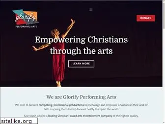 glorifyperformingarts.org