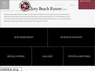 glorybeachresort.com