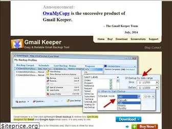 gmailkeeper.com