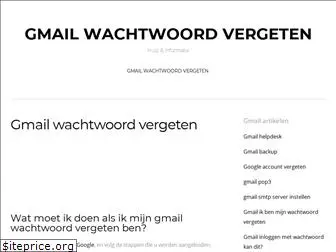 gmailwachtwoordvergeten.nl