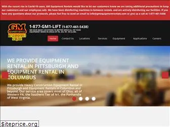 gmequipmentrentals.com