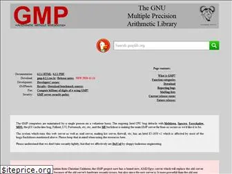 gmplib.org