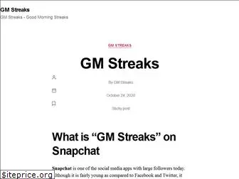 gmstreaks.com