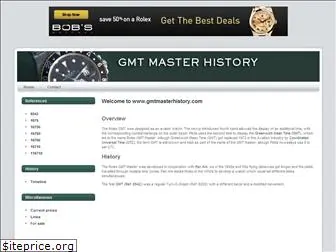 gmtmasterhistory.com