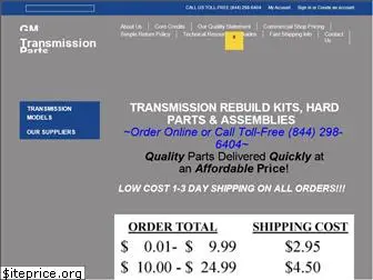 gmtransmissionparts.com