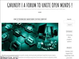 gnunify.in