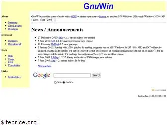 gnuwin32.sf.net