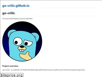 go-critic.github.io