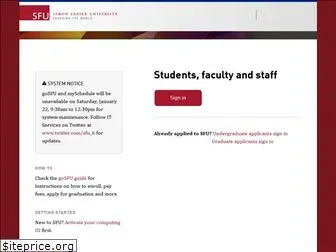 go.sfu.ca