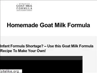 goatmilkformula.com