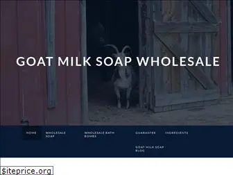 goatmilksoapwholesale.com