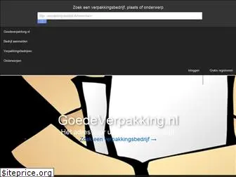 goedeverpakking.nl