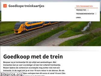 goedkoopmetdetrein.nl