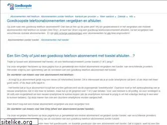 goedkoopste-telefoonabonnementen.nl