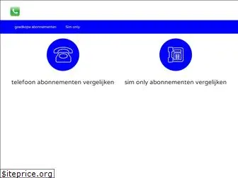 goedkopeabonnementen.org