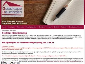 goedkopekeuringen.nl