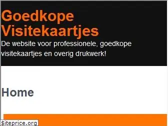 goedkopevisitekaartjes.nl