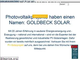 goldbecksolar.com