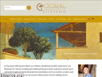 goldbergstiftung.org
