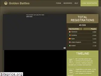 goldenbattles.com