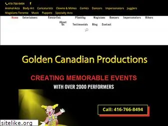 goldencanadianproductions.com