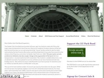 goldengateparkband.org